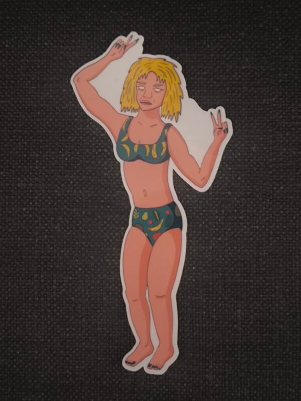 Fille en maillot de bain