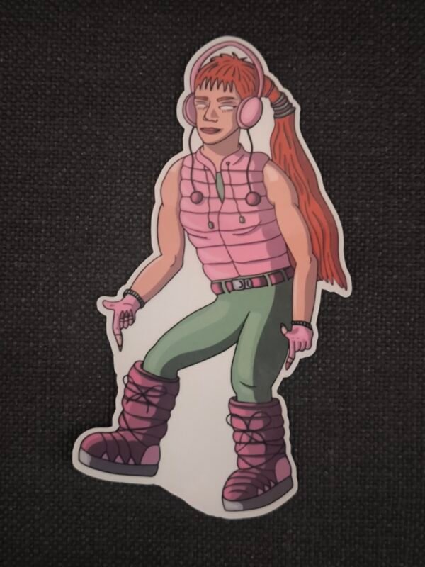 Fille aux bottes cools