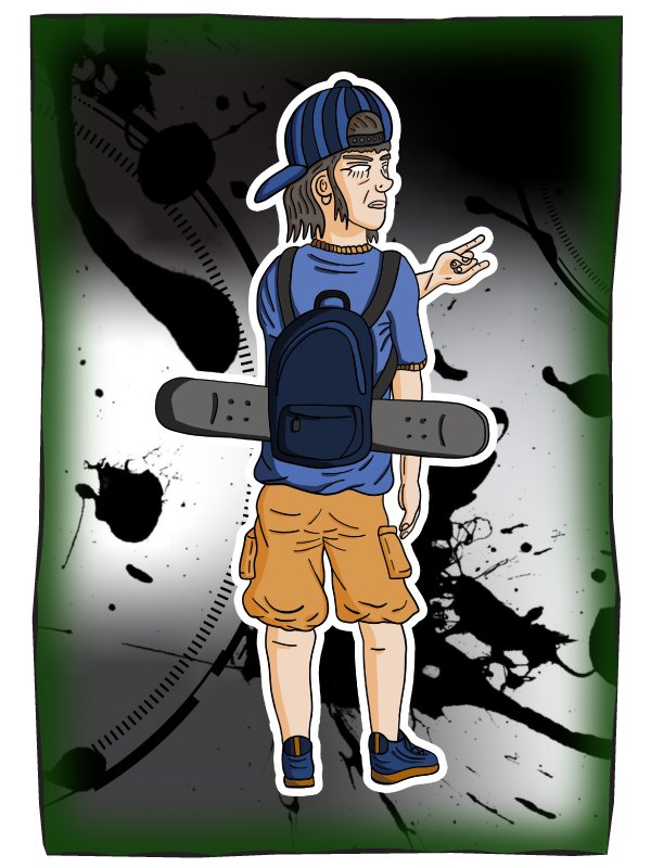Skate girl rebelle