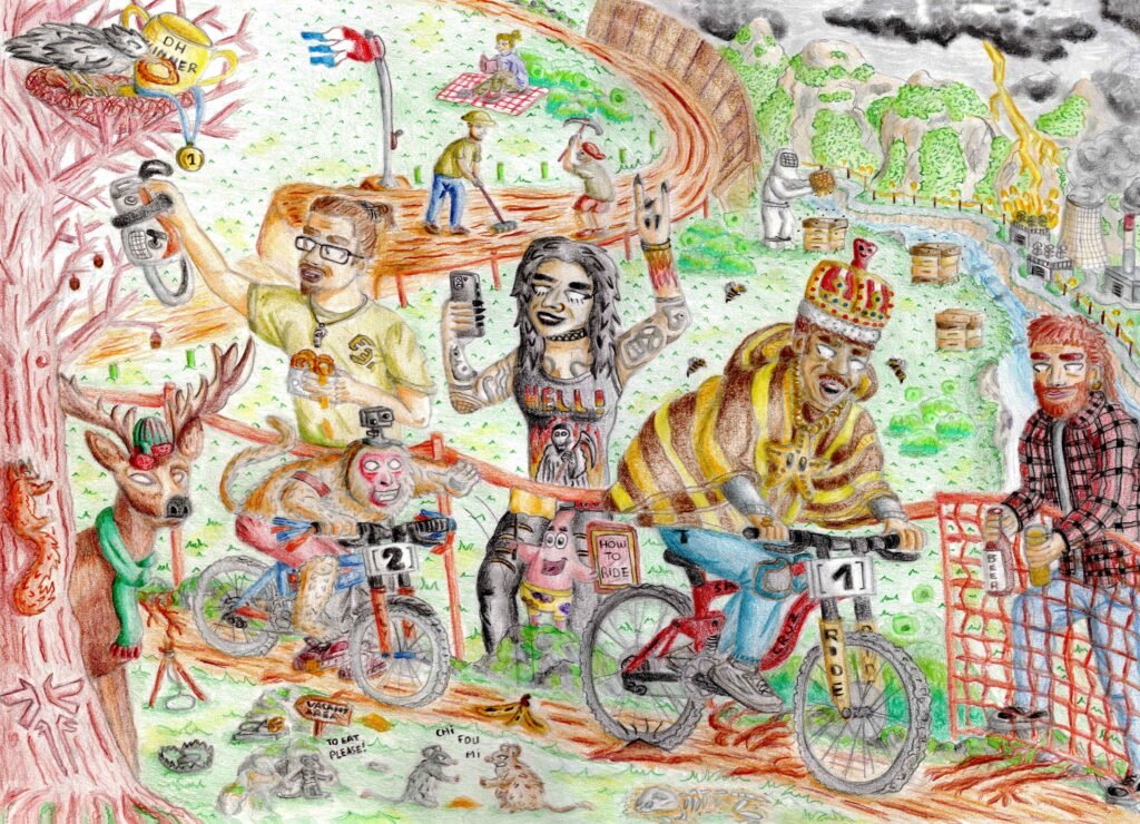 image de la collection shred hard ride wild