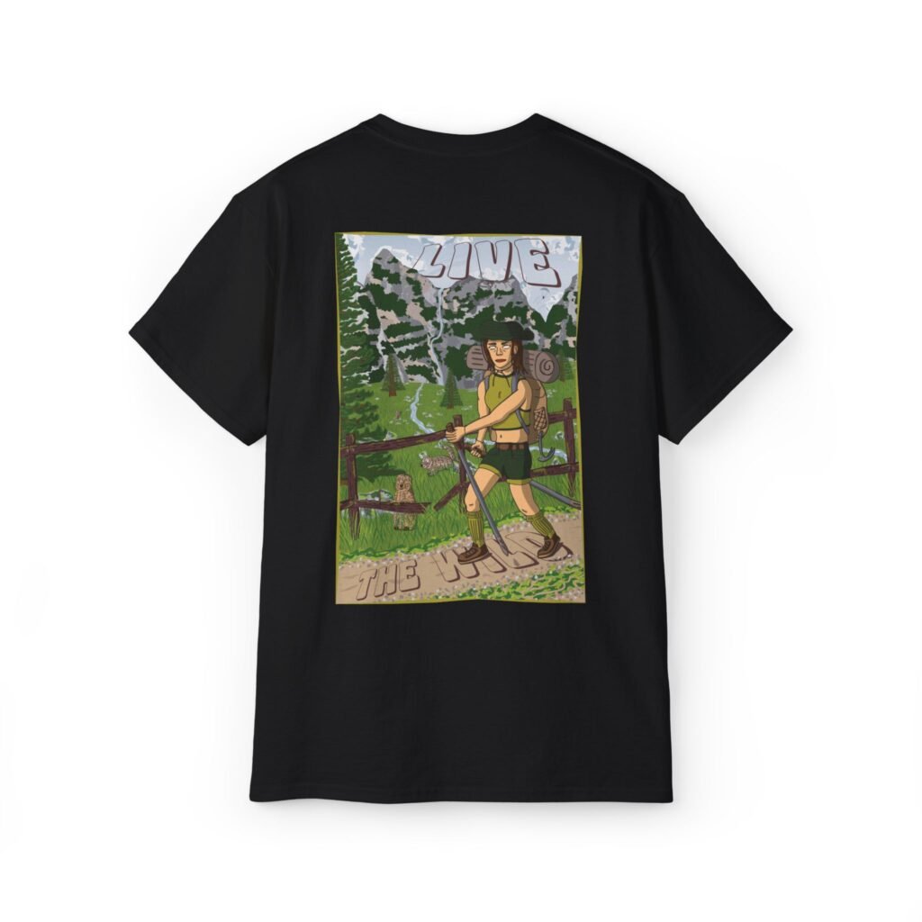 T shirt Live the Wild