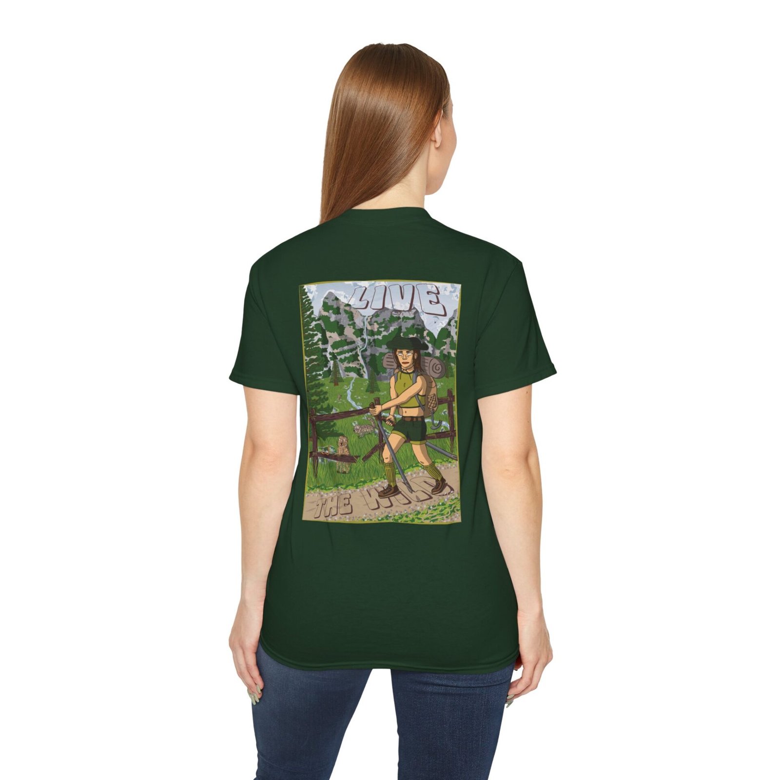 T-Shirt Coton - Live the Wild – Image 4