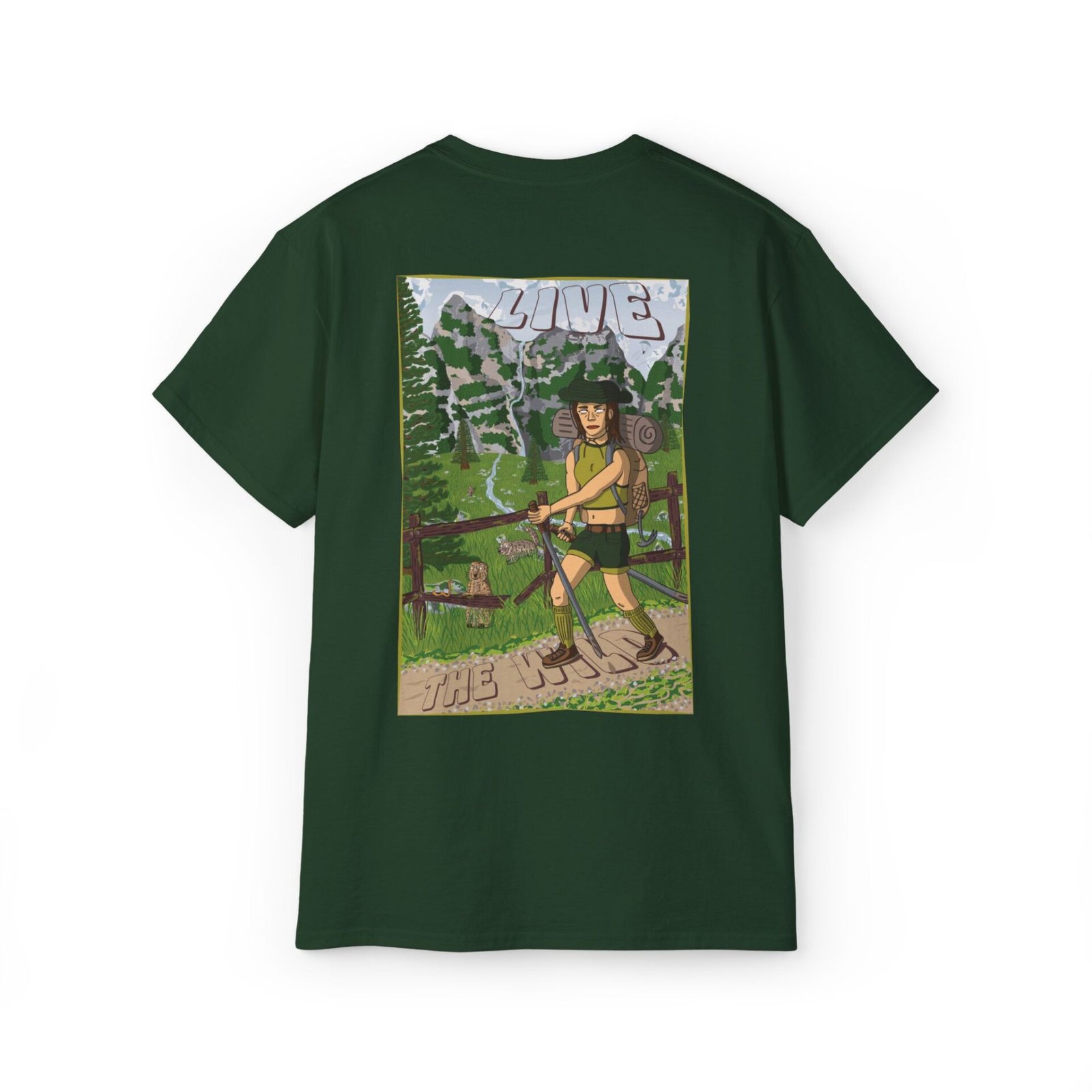 T-Shirt Coton - Live the Wild
