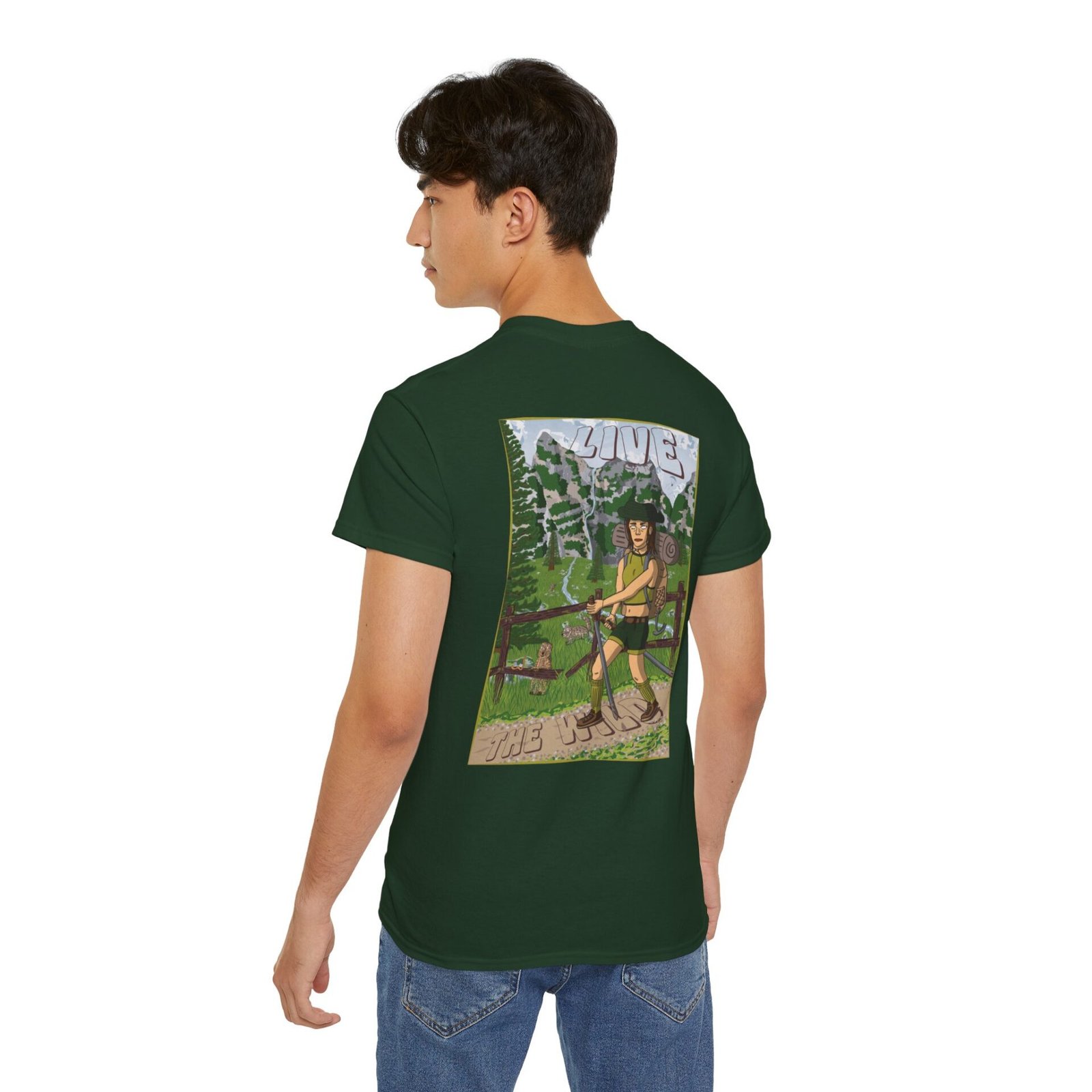T-Shirt Coton - Live the Wild – Image 3