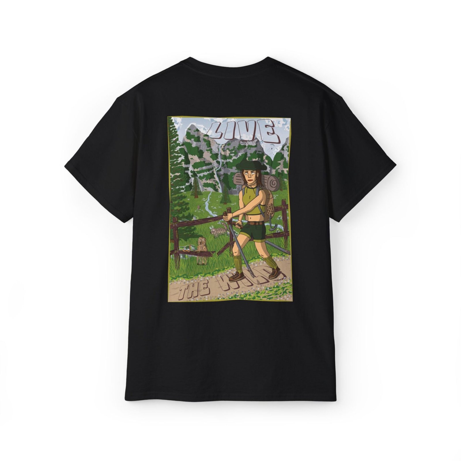 T-Shirt Coton - Live the Wild – Image 7